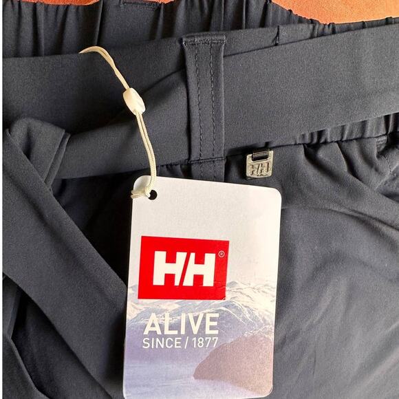 NWT Helly Hansen Women's Sz: L Navy Blue Wide Leg Siren Culotte Pants 34076-597 - Picture 15 of 16